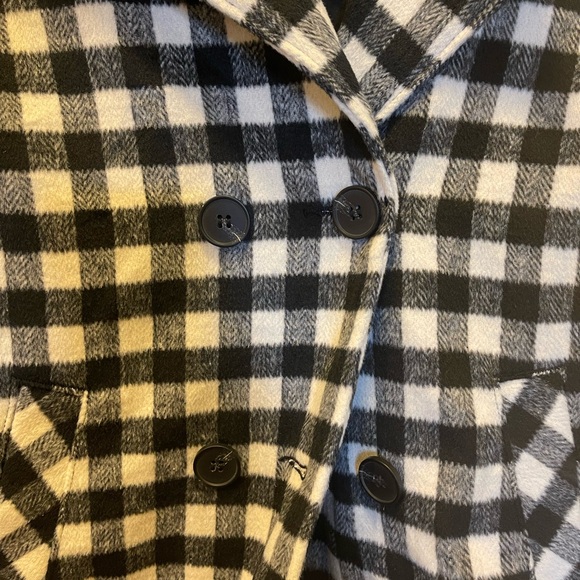 Primark Girls size 7/8 Checkered Coat - Picture 8 of 8